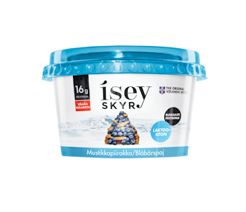 Isey Skyr mustikkapiirakka laktoositon 170g