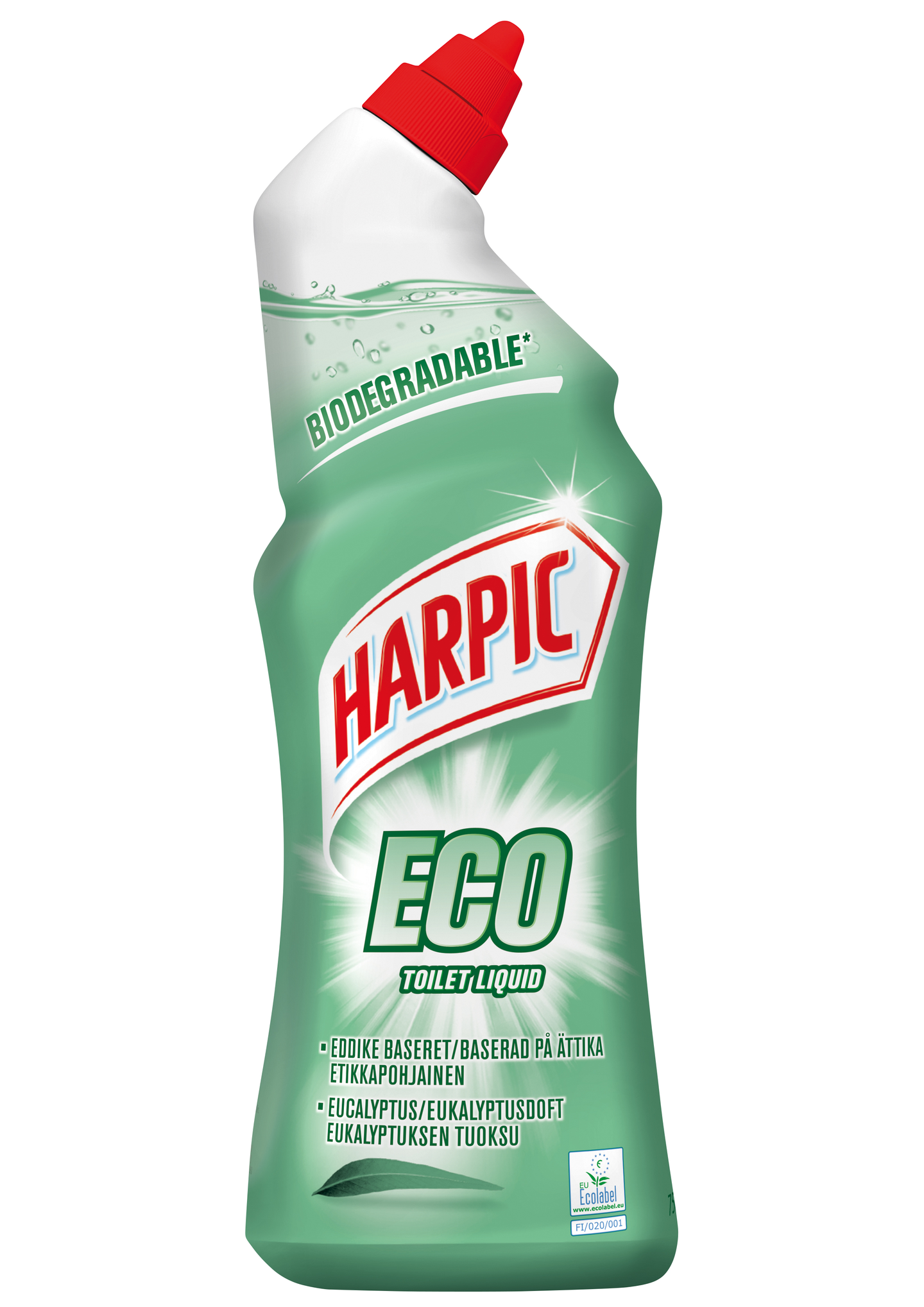 Harpic Eco WC-puhdistaja 750ml eucalyptus