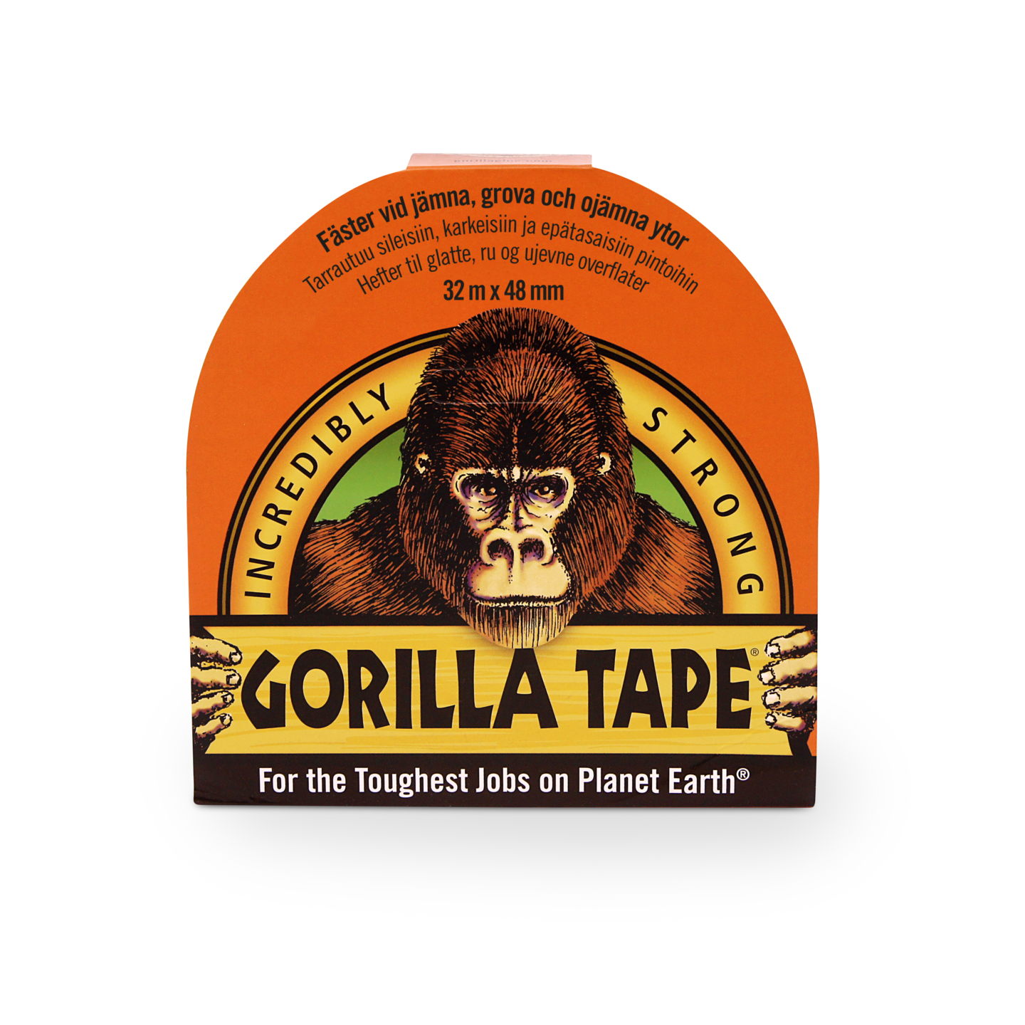 Gorilla teippi musta 32m