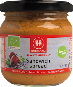 Sandwich spread tomat&örter ek 180g