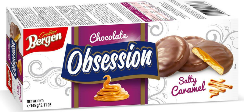 Bergen Chocolate Obsession Salty Caramel 145g