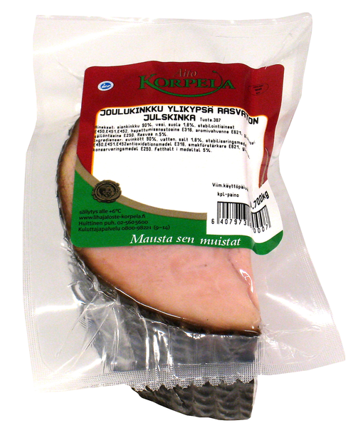 Korpela joulukinkku pala 700g rasvaton