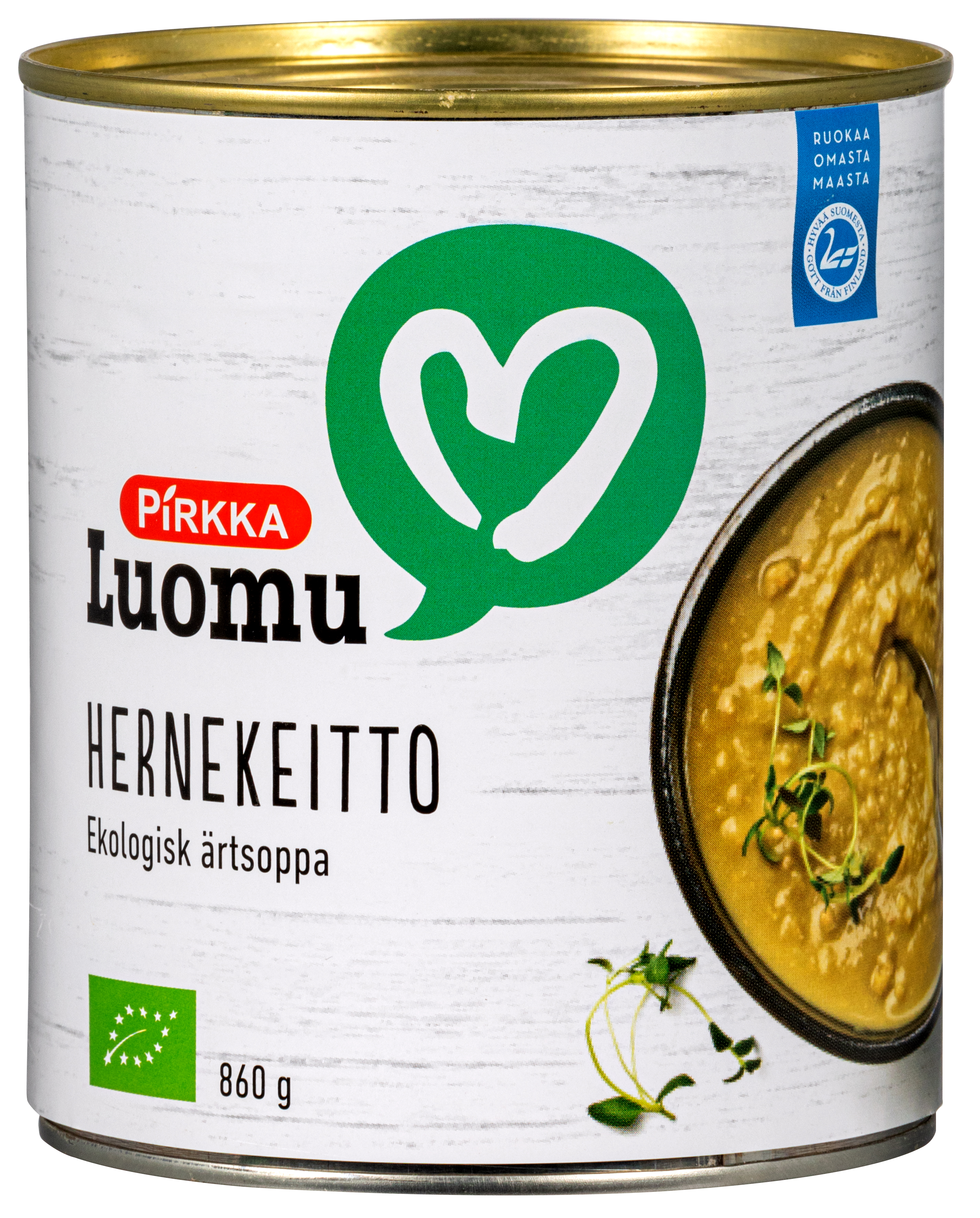 Pirkka Luomu hernekeitto 860g
