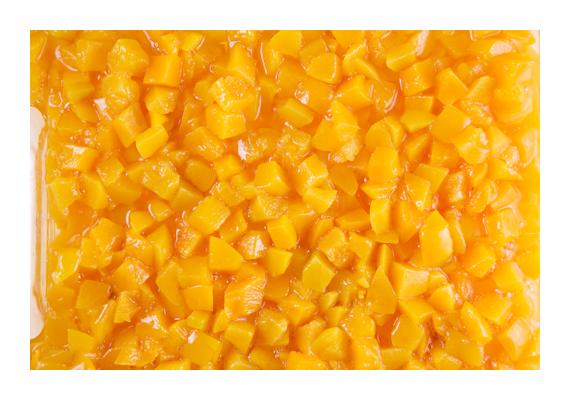Menu persikkakuutiot mehussa 3050g/1800g