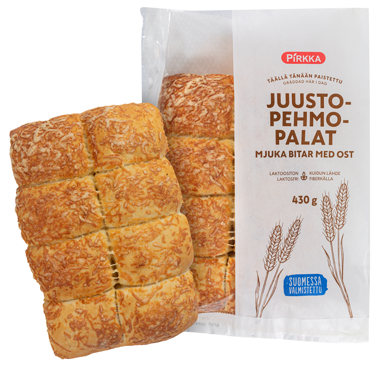 Pirkka juustopehmopalat 430g