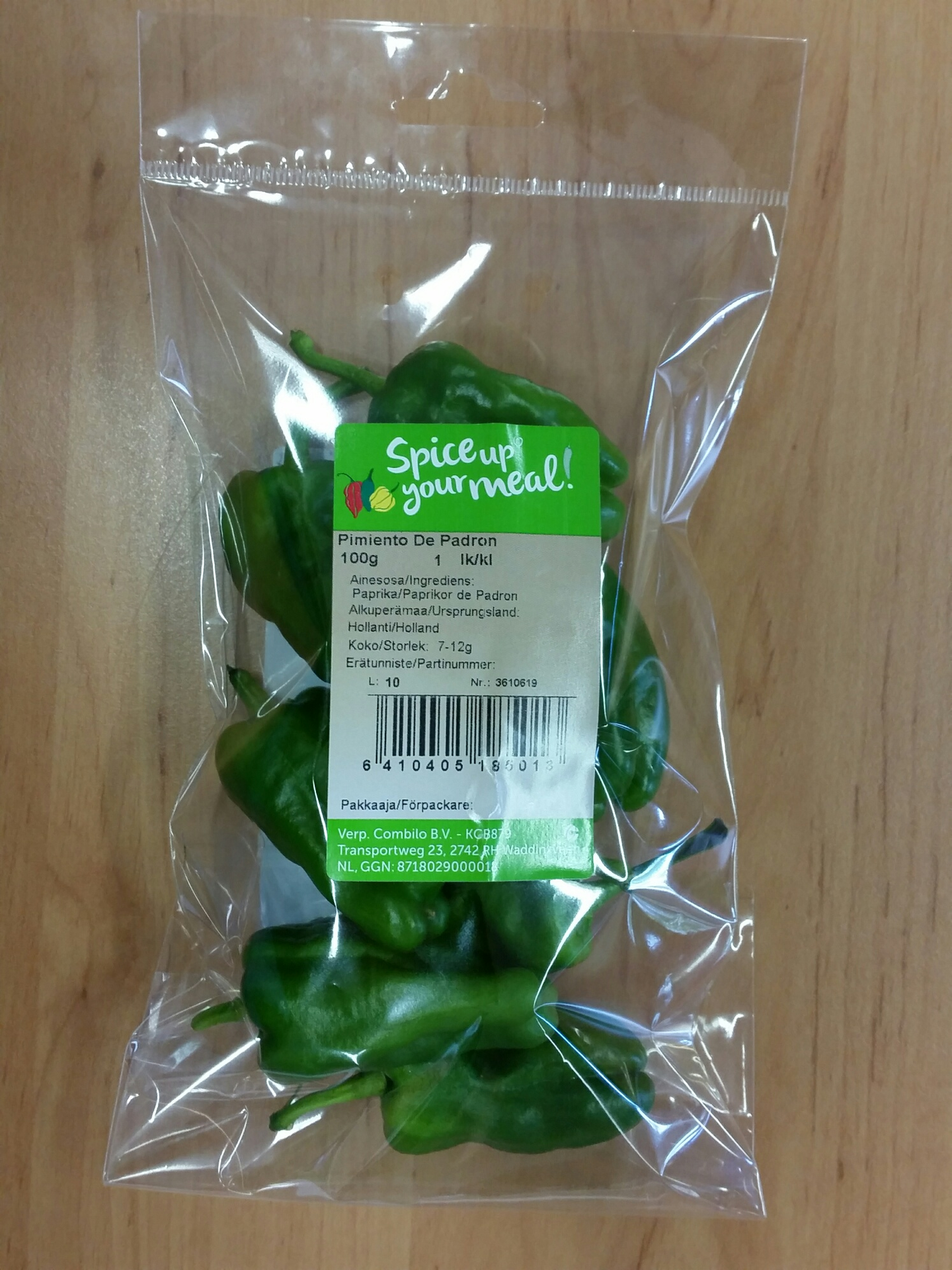 Paprika De Padron 100g