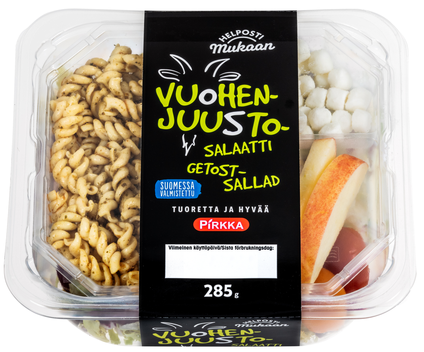 Pirkka Helposti mukaan vuohenjuustosalaatti 285g