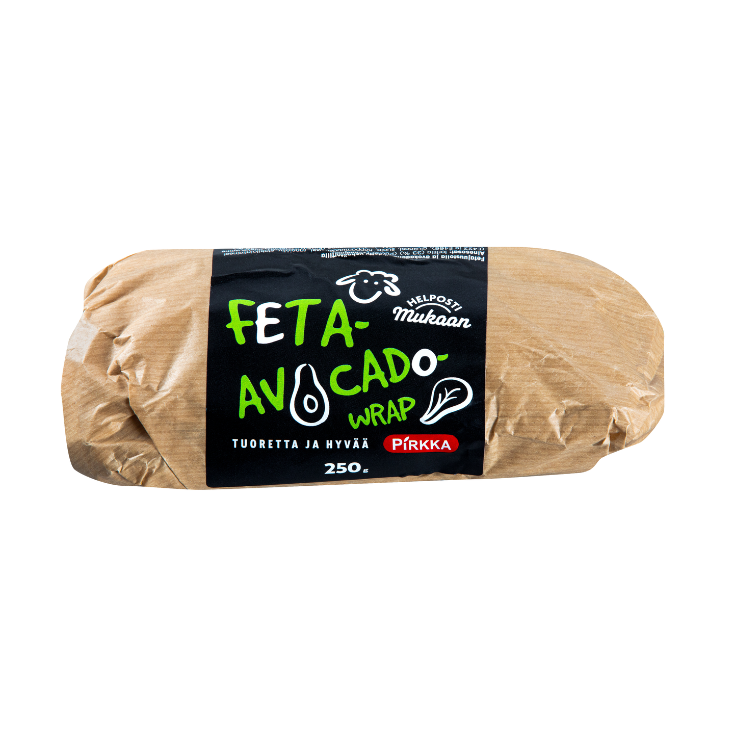 Pirkka Parhaat feta-avocado wrap 250g