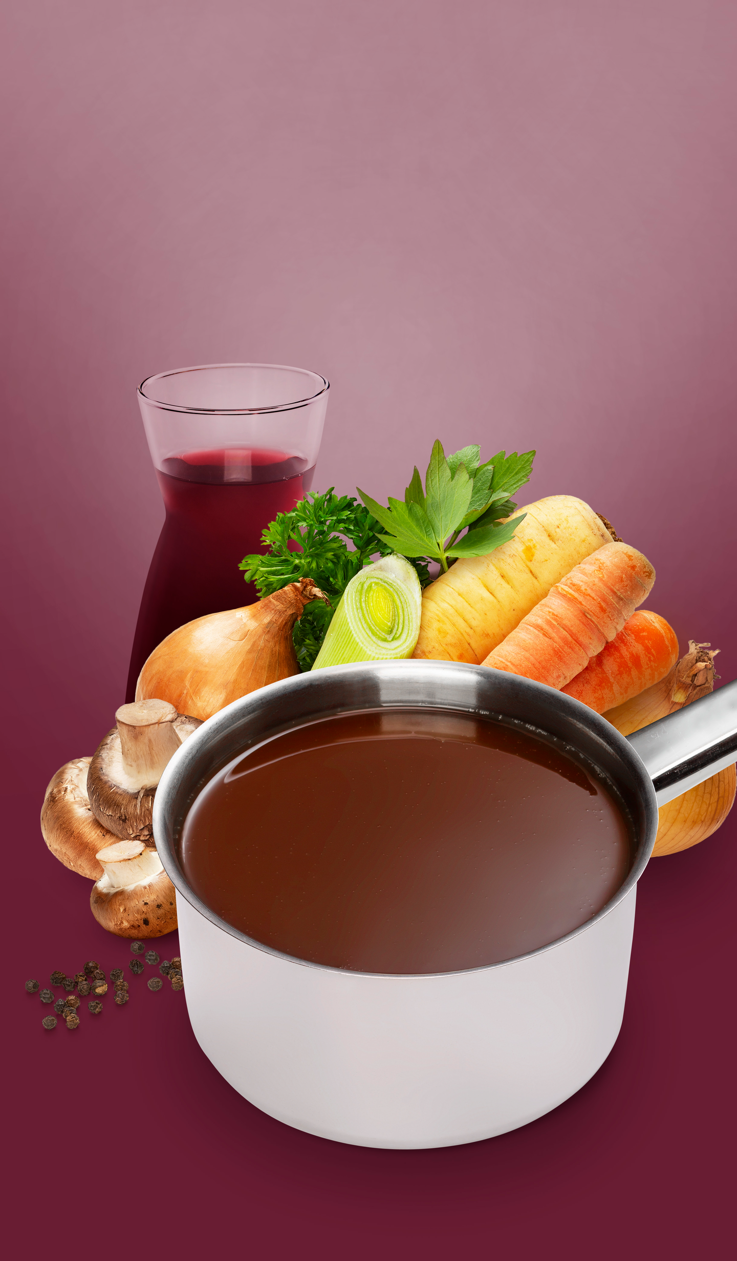 Menu punaviinikastike käyttövalmis UHT 1l