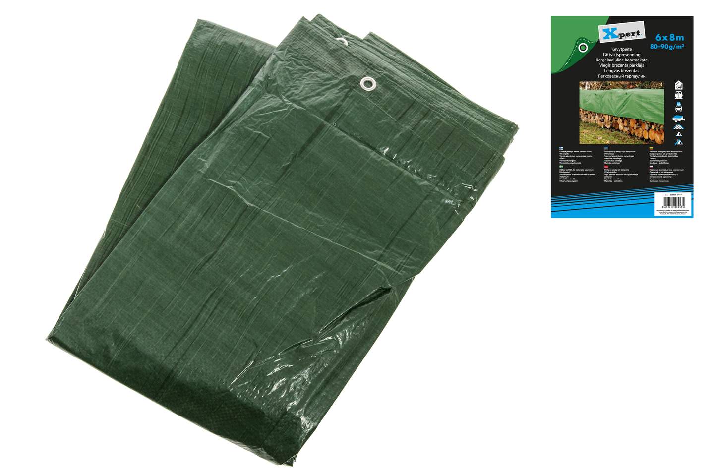 Xpert kevytpeite 80g 6x8m