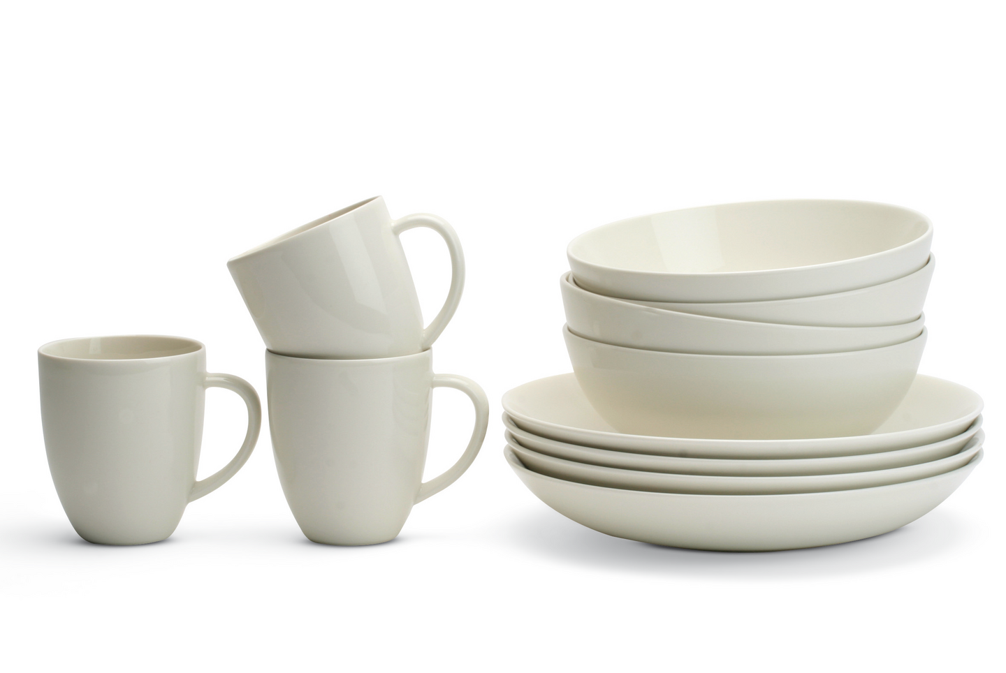 Arabia 24h lautanen syvä 18 cm valkoinen