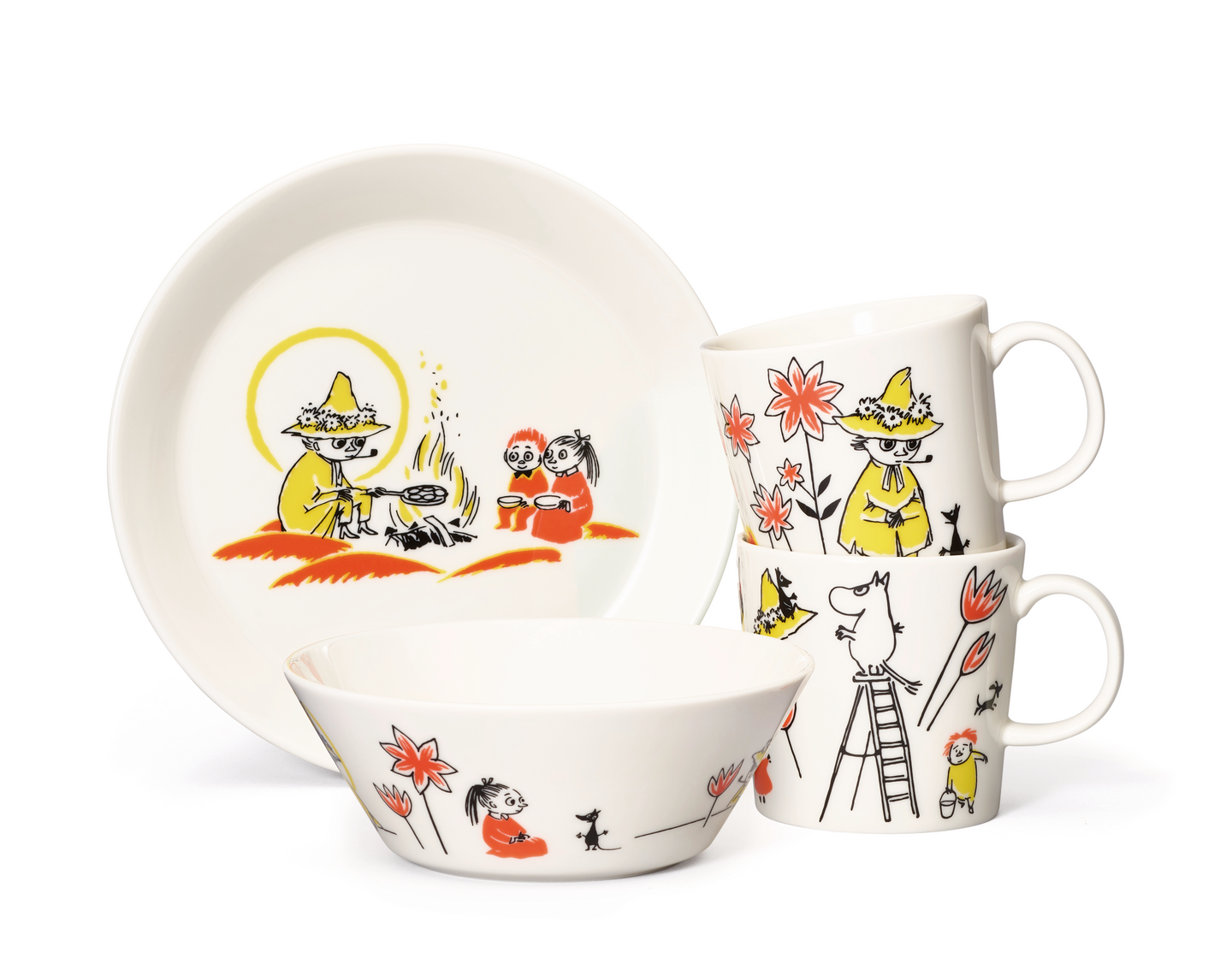 Moomin Arabia muki 0,3L ABC Muumipeikko