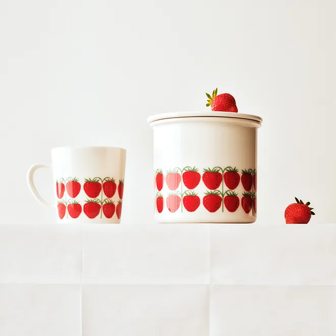 Arabia Pomona lautanen 11,5 cm mustikka