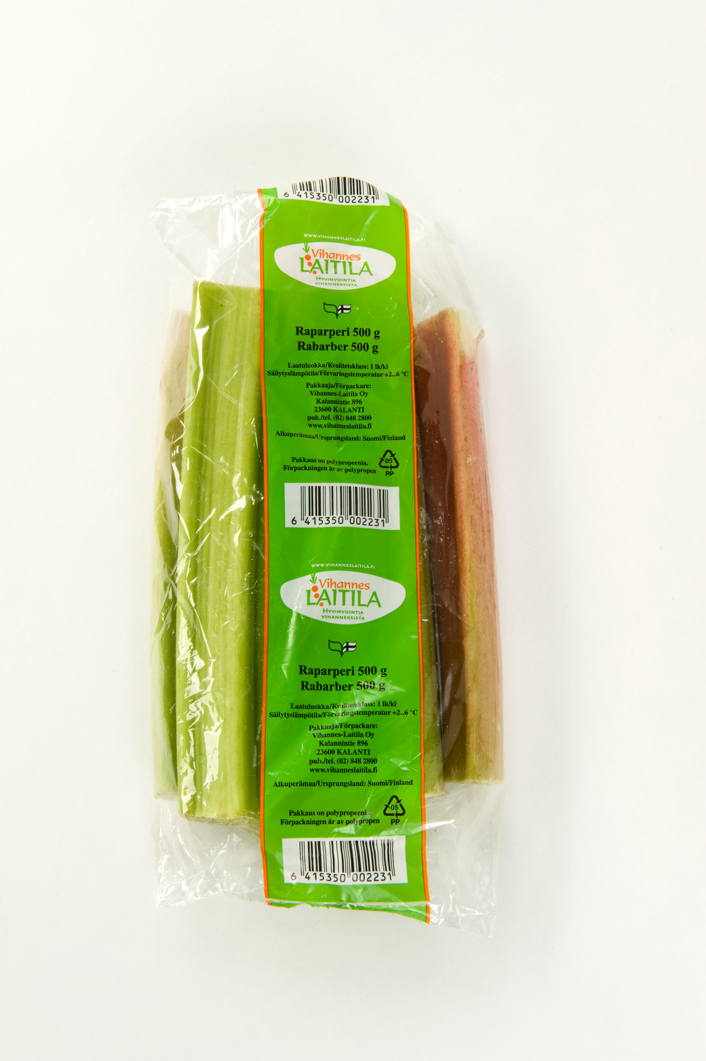 Raparperi 500g Suomi