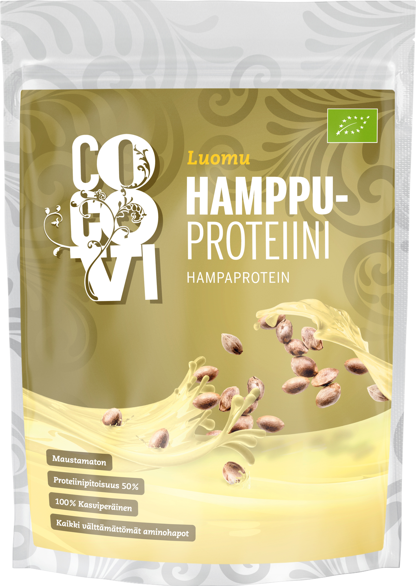 CocoVi Luomu Hamppuproteiinijauhe 300g luomu