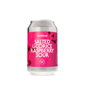 CoolHead Salted Licorice Raspberry Sour 5% 0,33l