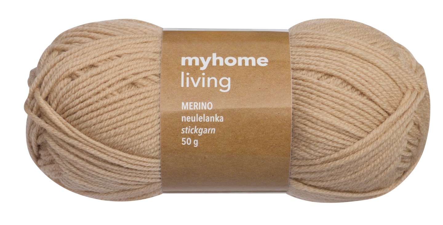 myhome merinovilla lanka 50g 4459 beige