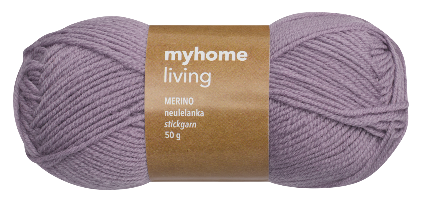 myhome merinovilla lanka 50g 11297 laventeli