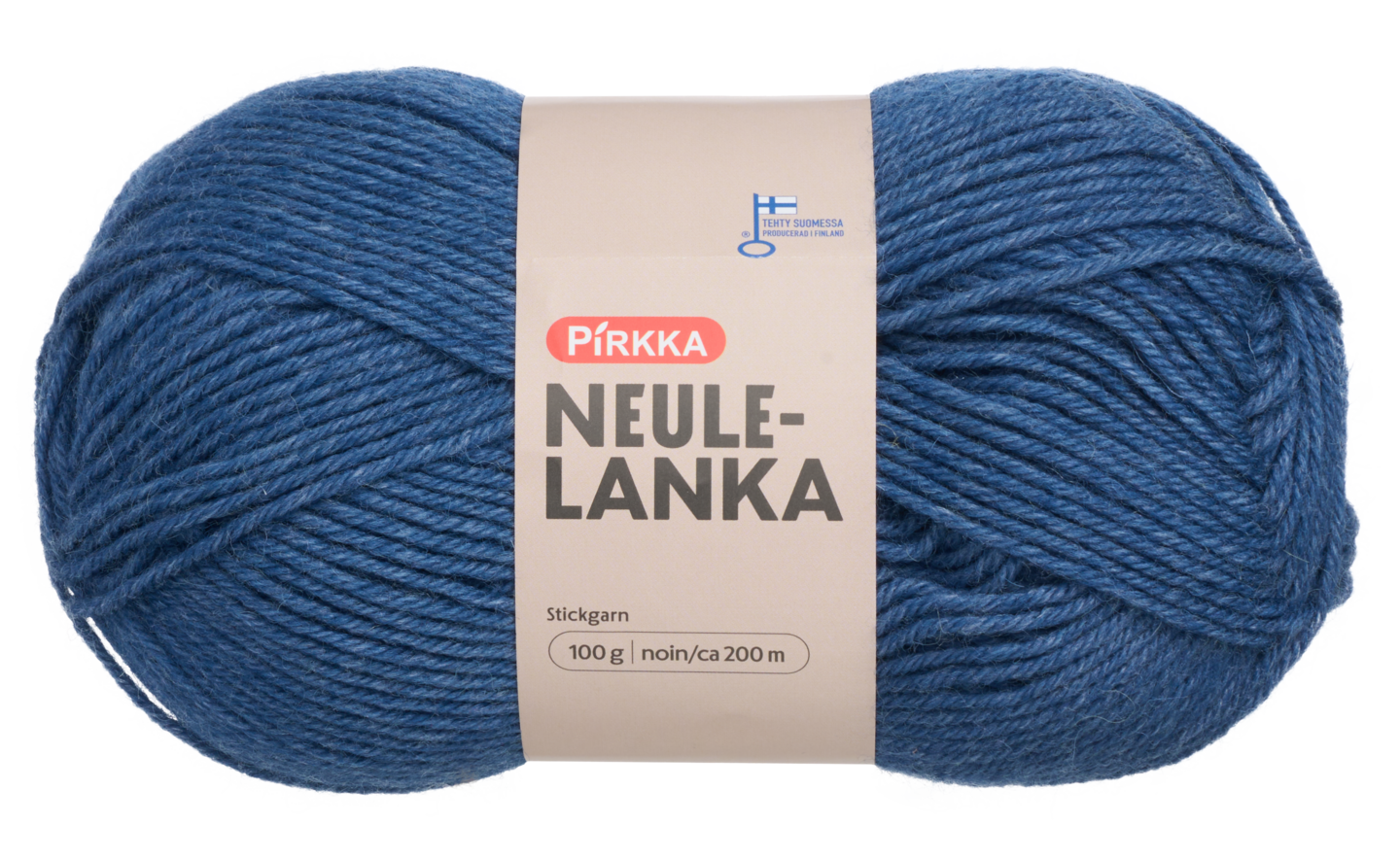 Pirkka neulelanka 100g 1891 sininen