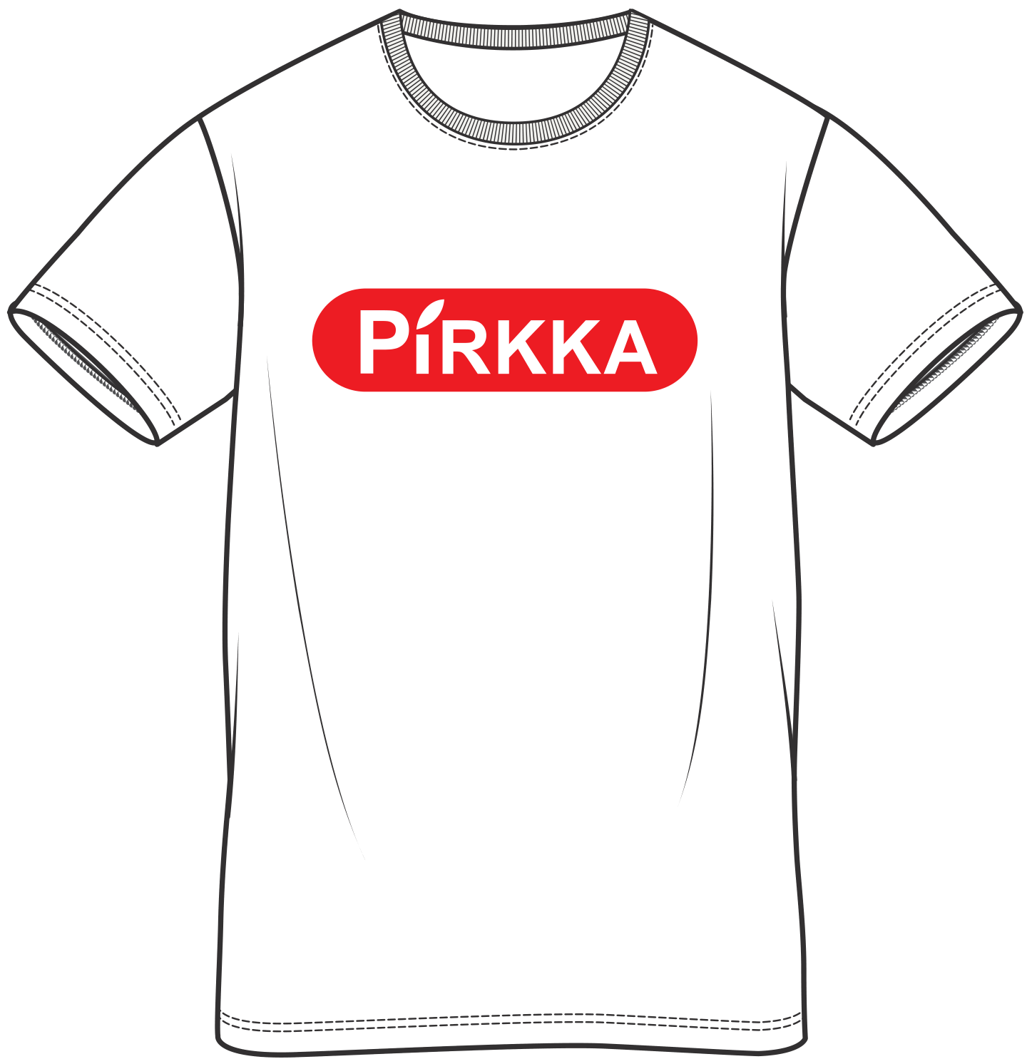 Pirkka T-paita valk S