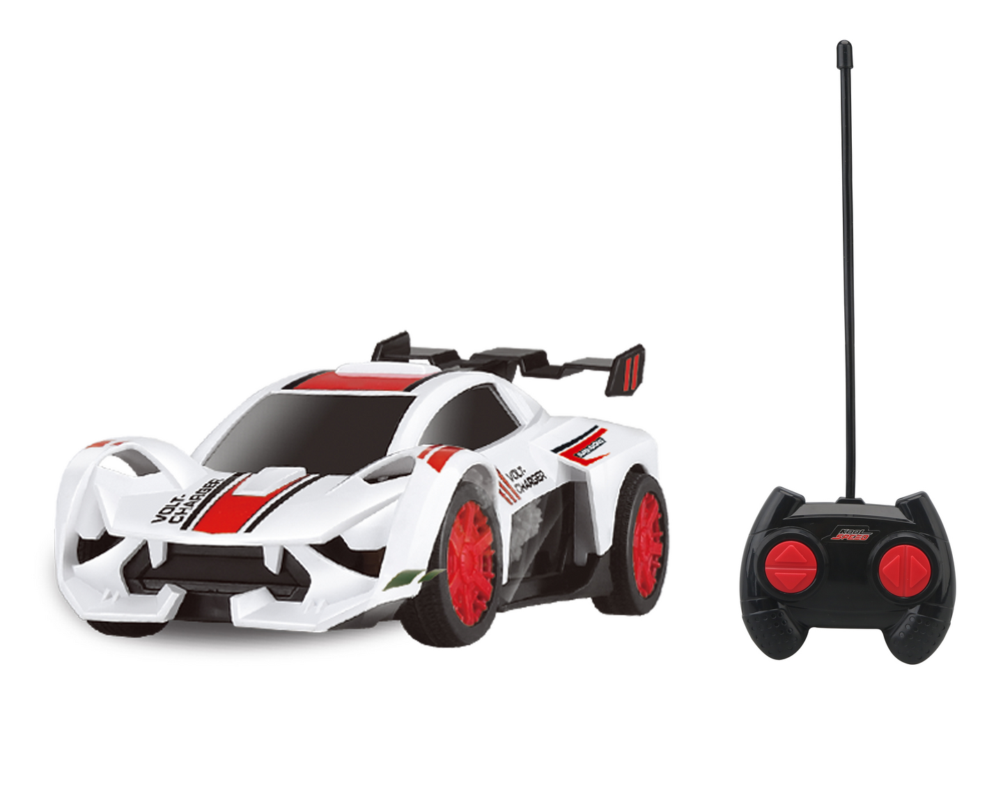 Kool Speed 16cm radio-ohjattava auto valkoinen/keltainen