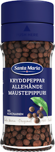 Santa Maria Maustepippuri kokonainen, purkki 23g