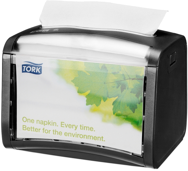 Tork Xpressnap pöytäannostelija musta N4