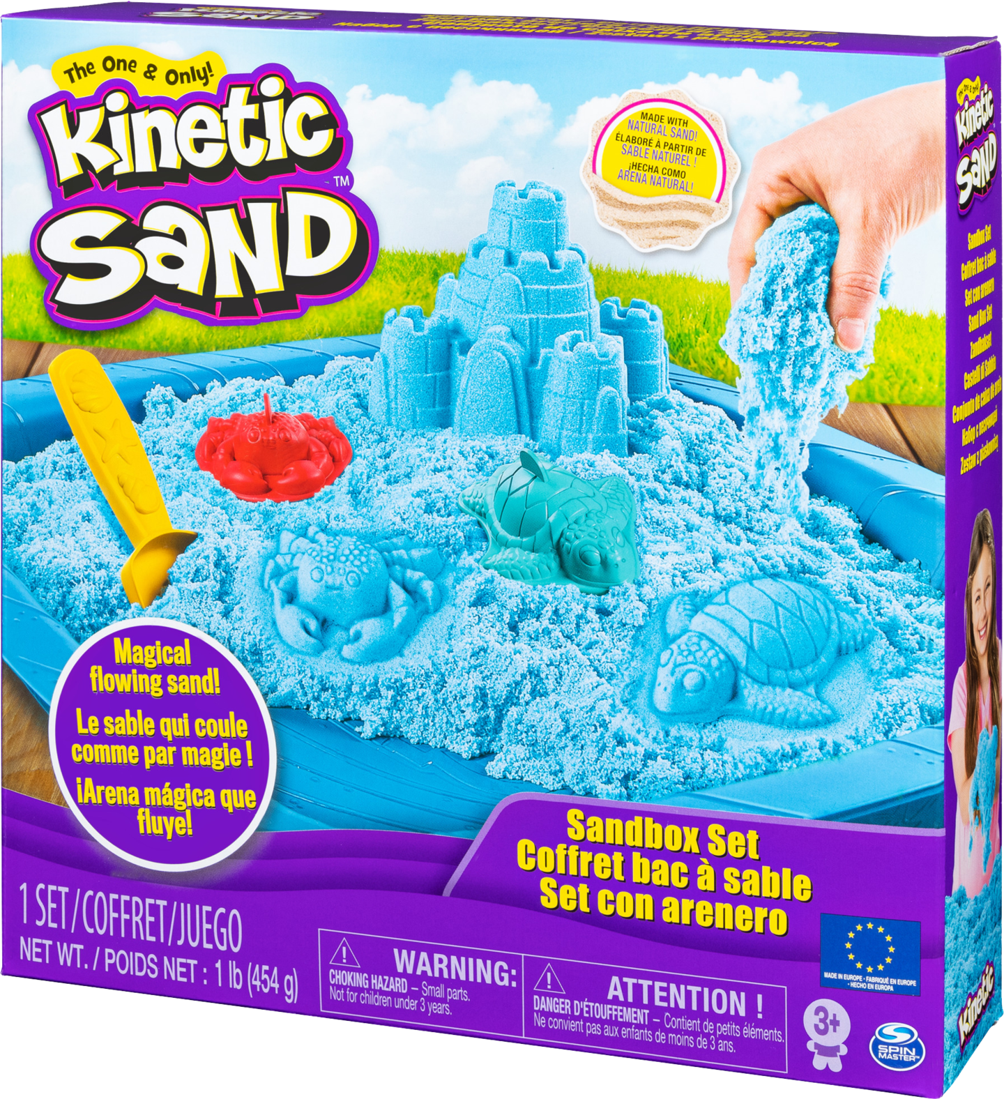 Kinetic Sand Box hiekkasetti lajitelma