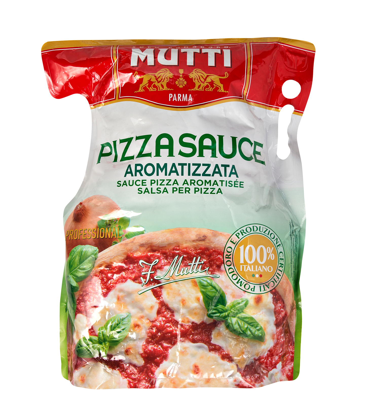 Mutti pizzakastike yrteillä 5kg pussi