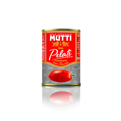 Mutti Kokonaiset kuoritut tomaatit 400g