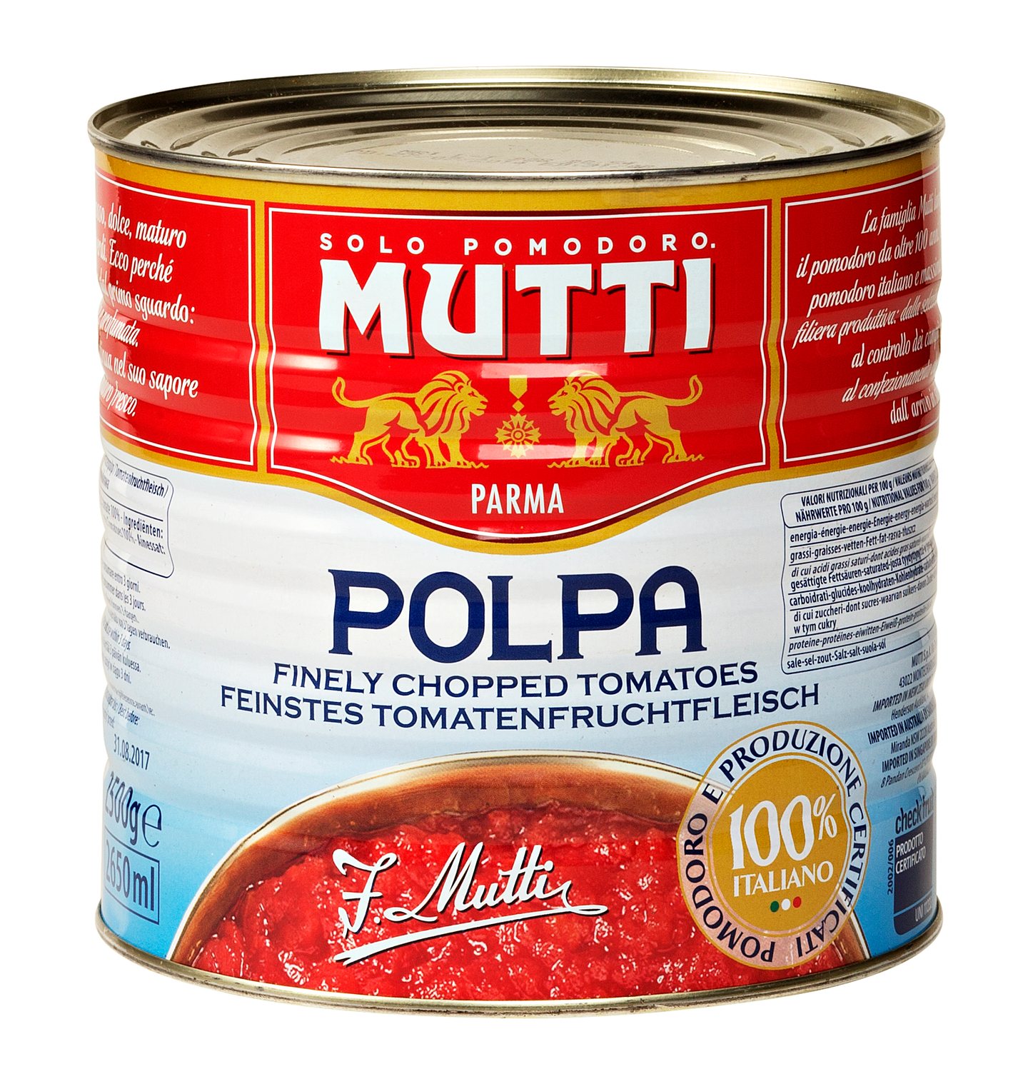 Mutti tomaattimurska 2500g