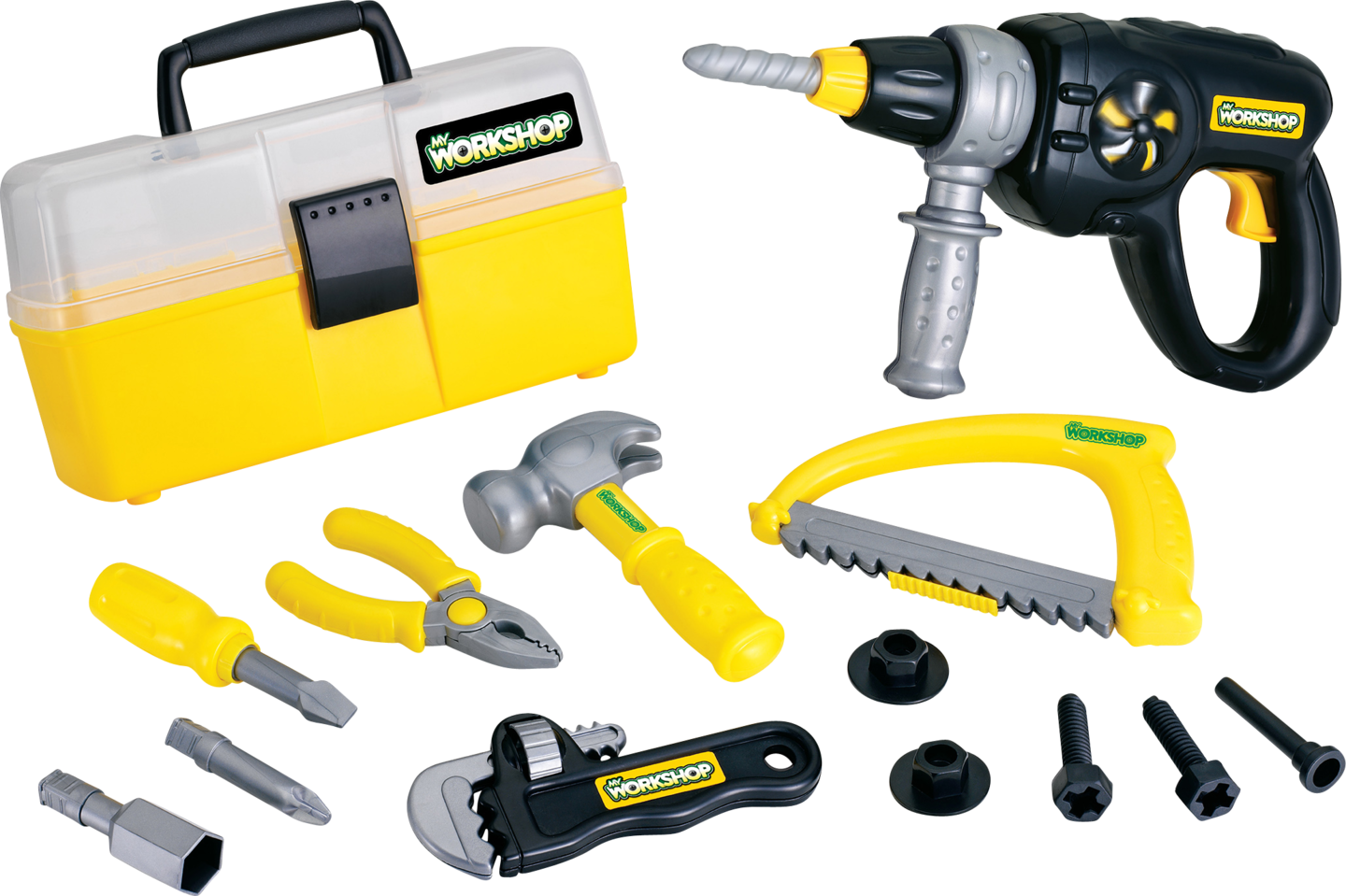 Työkalusetti lahjapakkauksessa