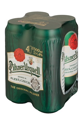 Pilsner Urquell 4,4% 0,5l 4-pack