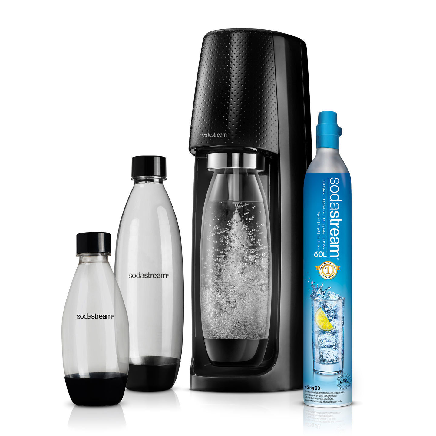 Sodastream Spirit Megapack musta