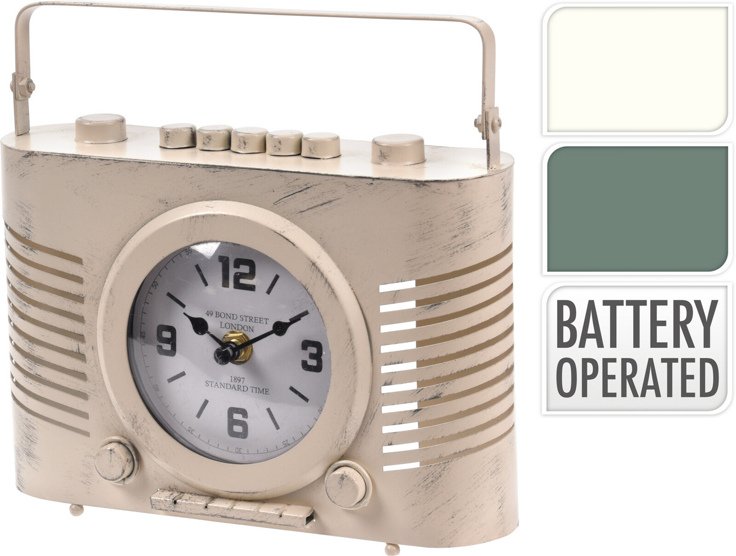 Pöytäkello Radio 20 cm
