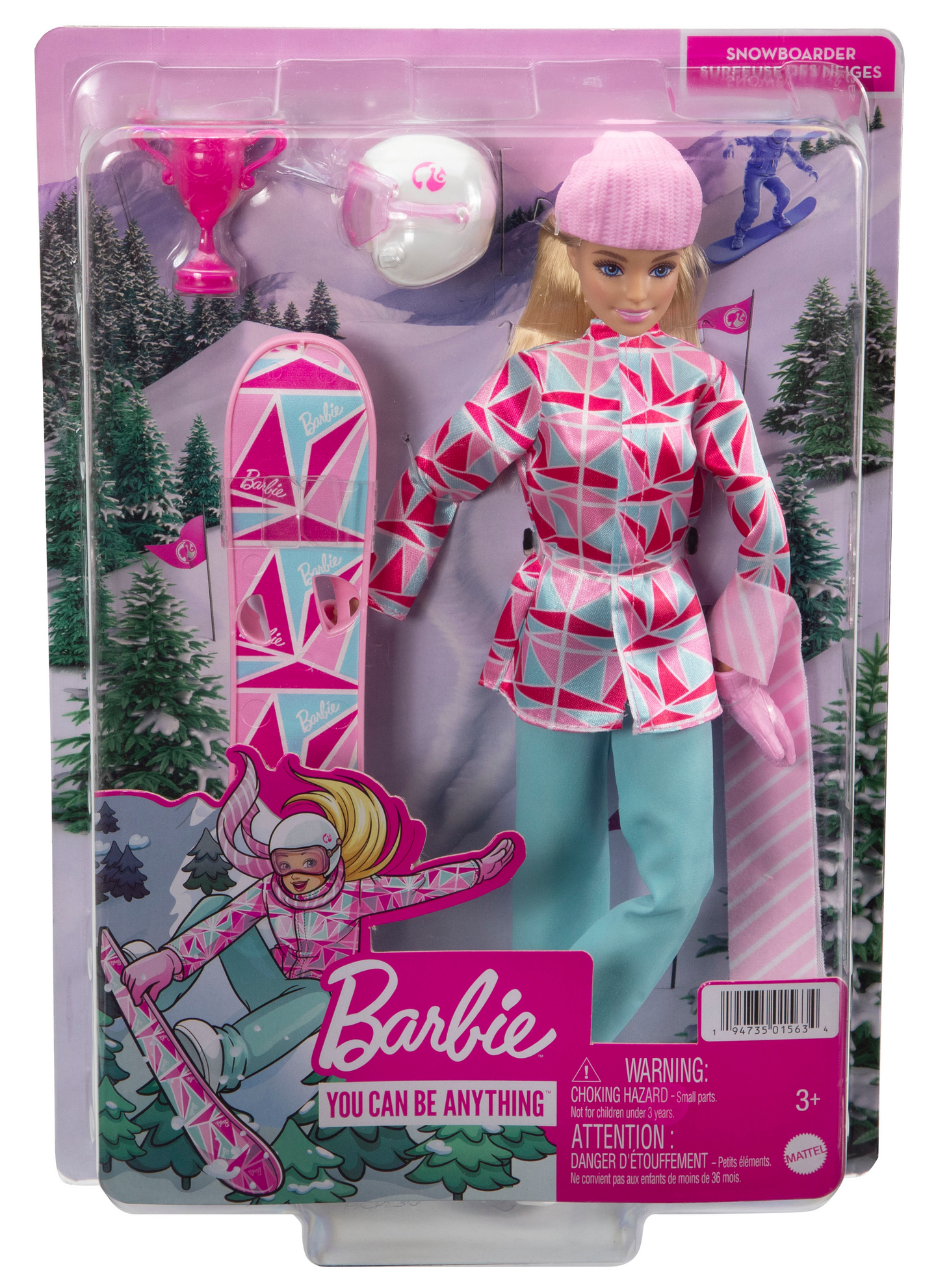 Barbie Winter Sports lajitelma