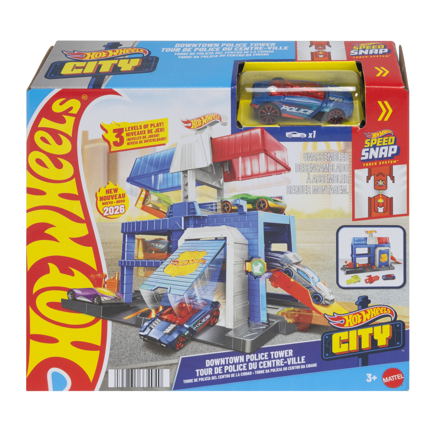 Hot Wheels City Downtown Poliisiasema