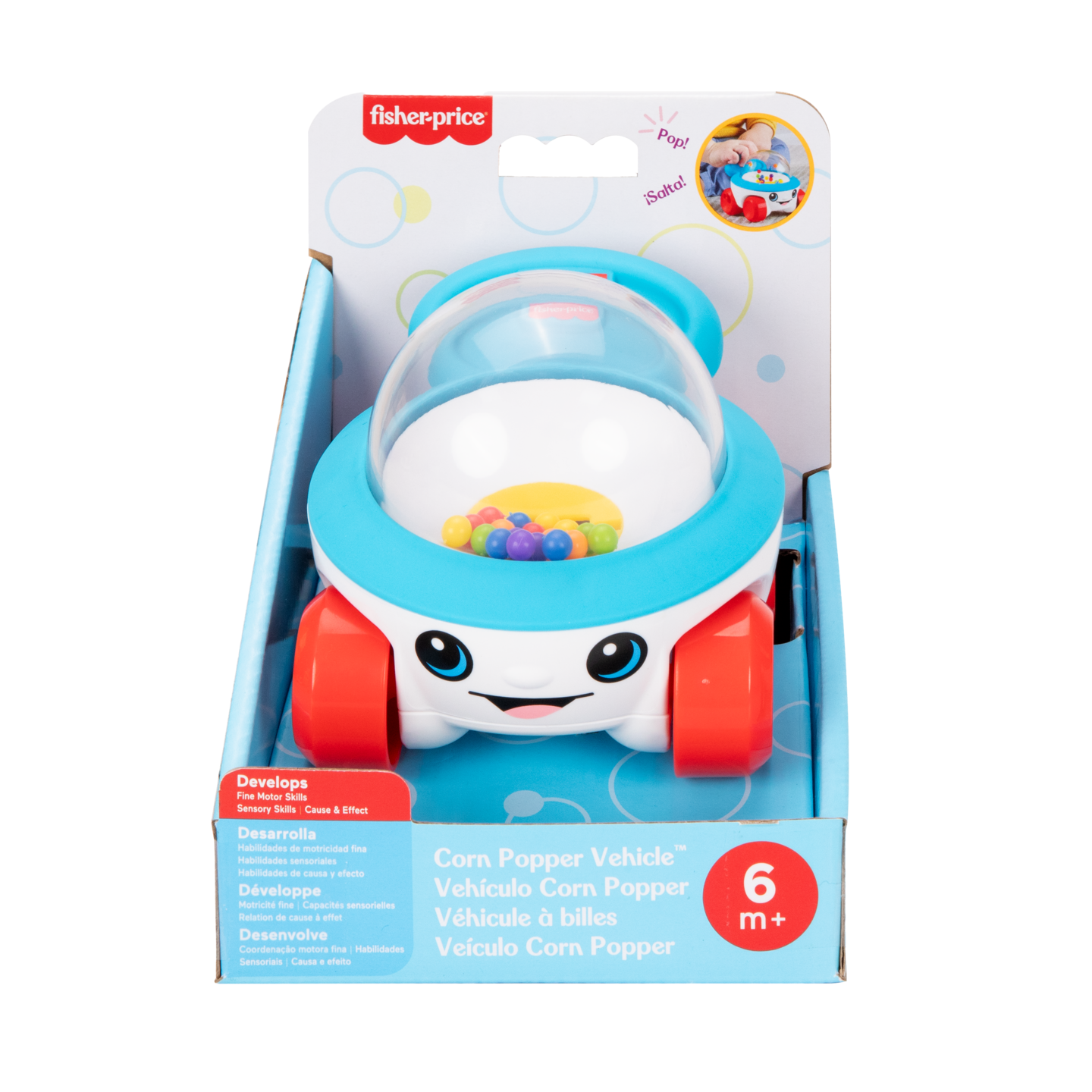 Fisher-Price Classic Mini Corn Popper -fordon