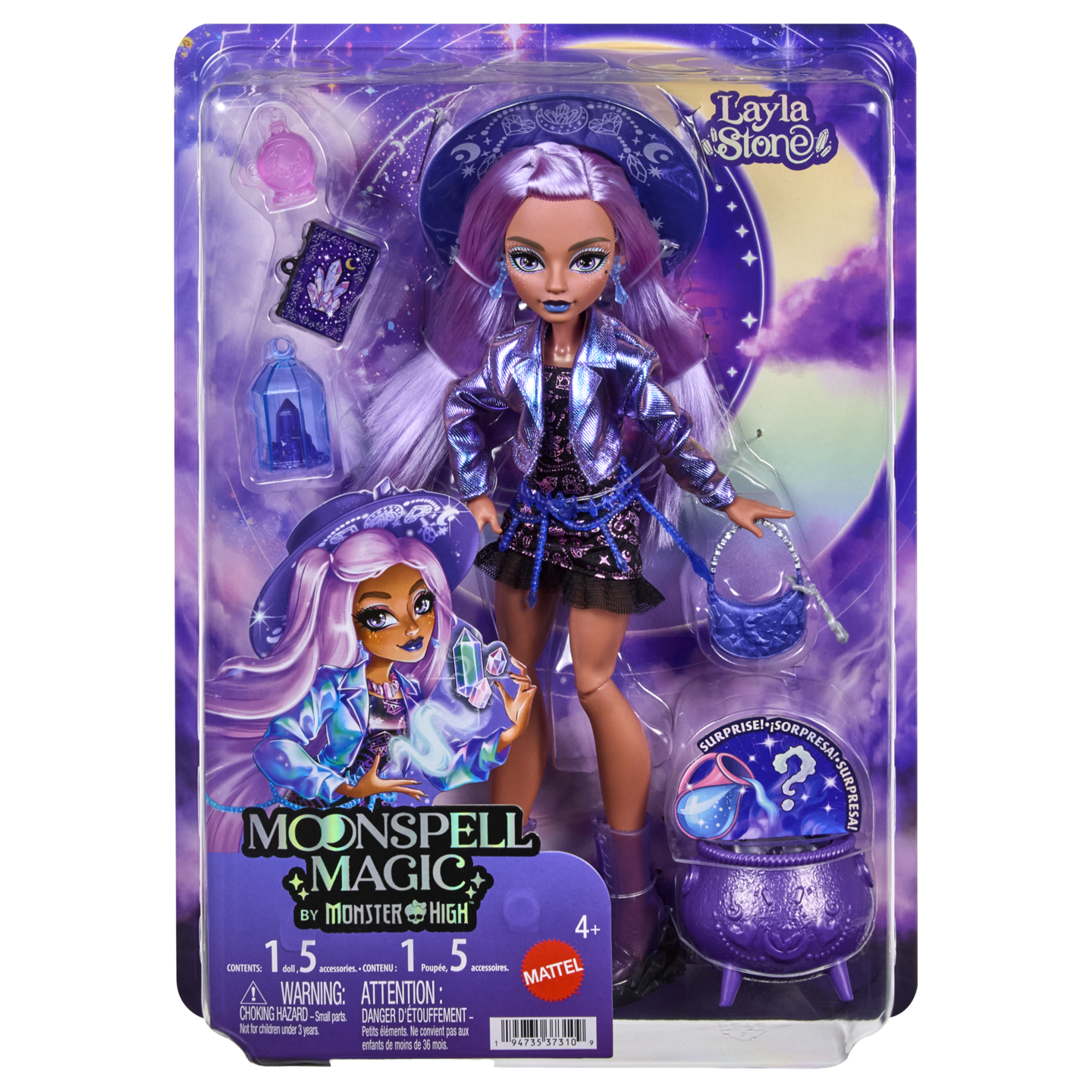 Monster High Moonspell Magic Crystal -nu