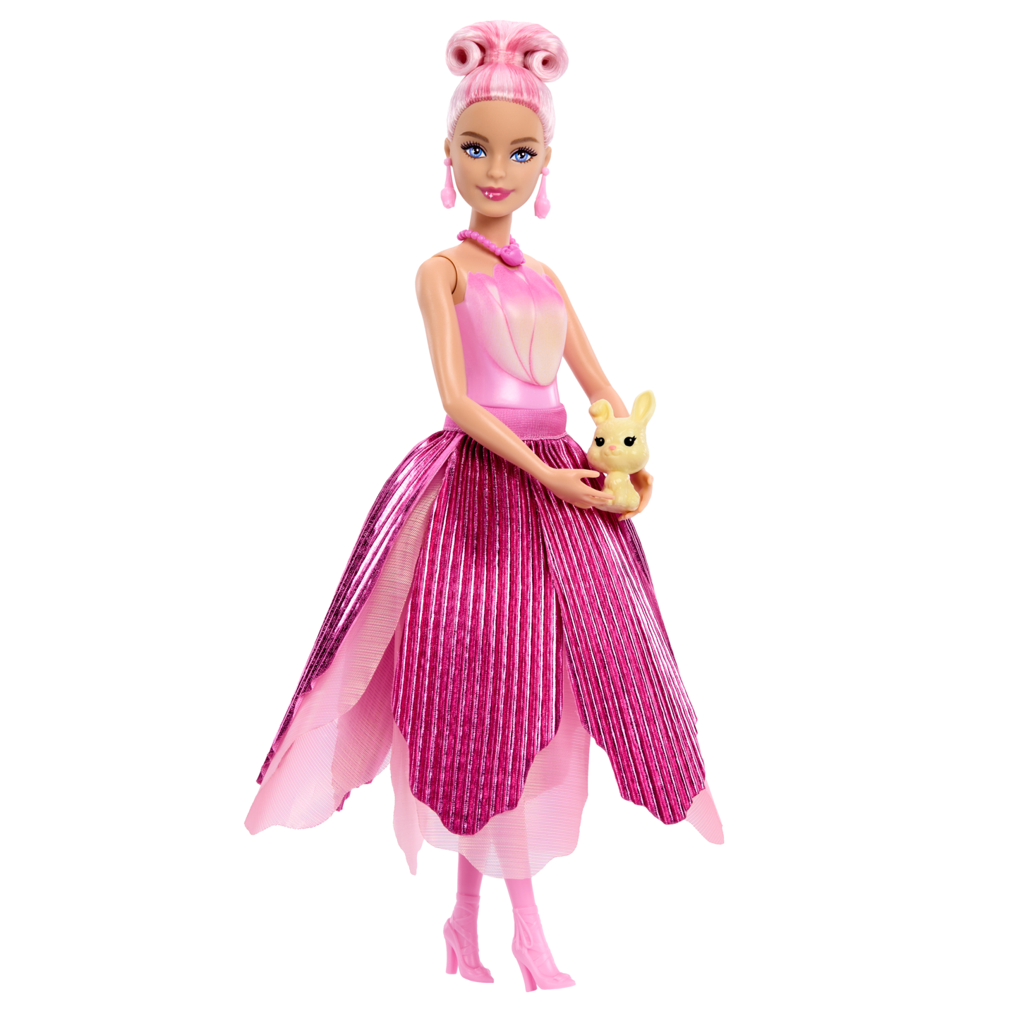 Barbe Flower Surprise -nukke pinkki