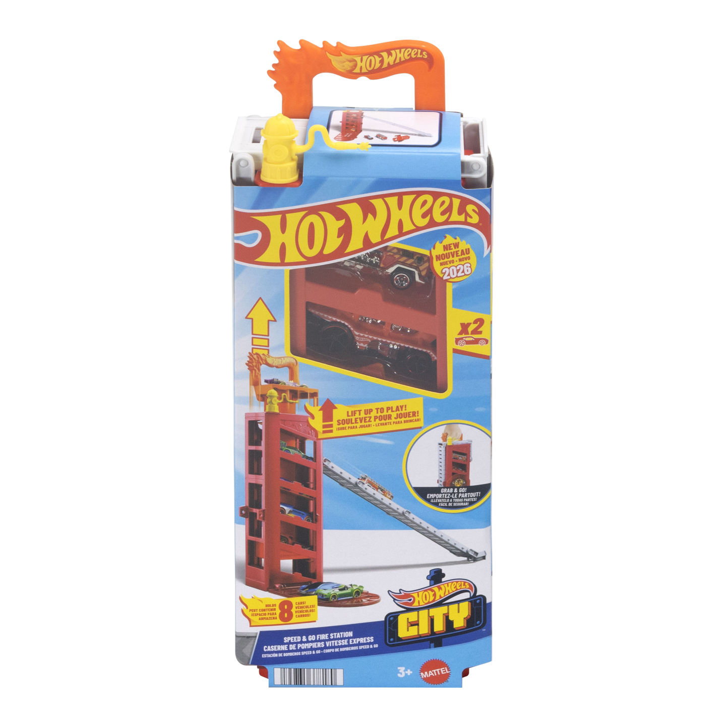Hot Wheels Lift & Go Parking Garage -lei