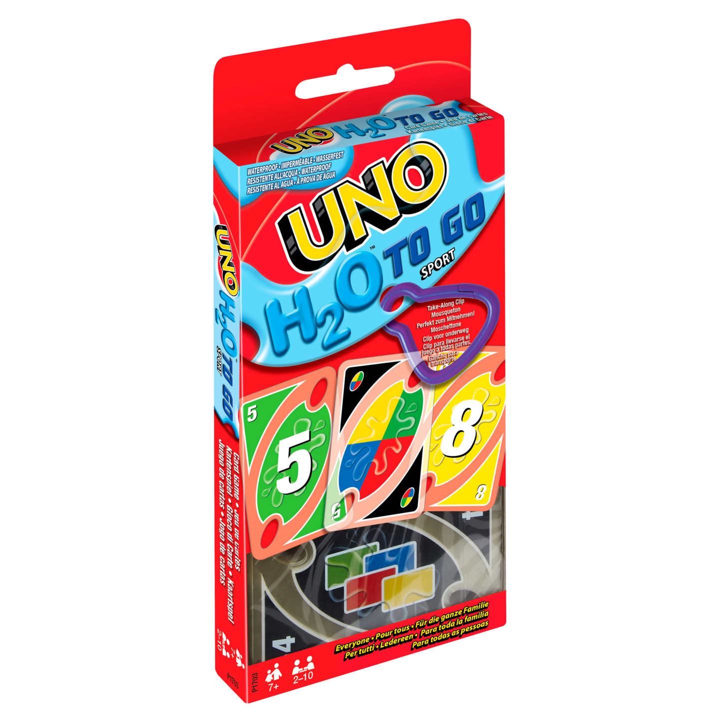 Uno H2O -vedenkestävät Uno-kortit