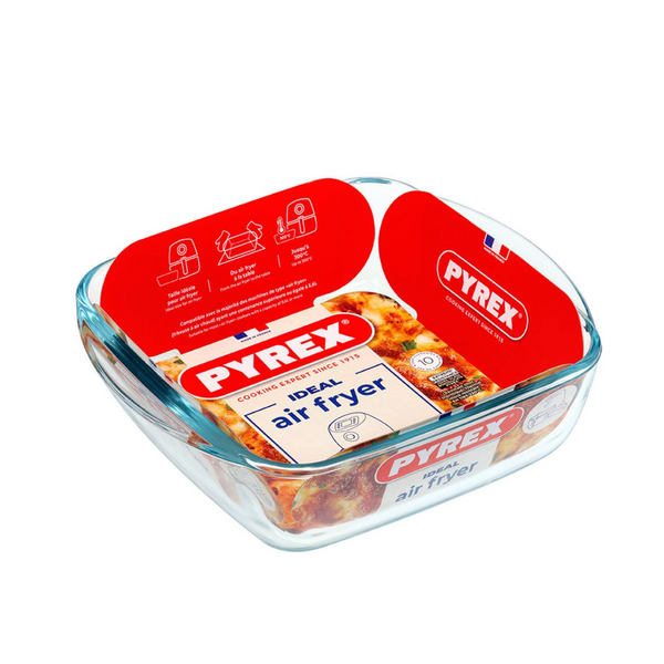 Pyrex Air fryer vuoka 1 l nelikulmainen