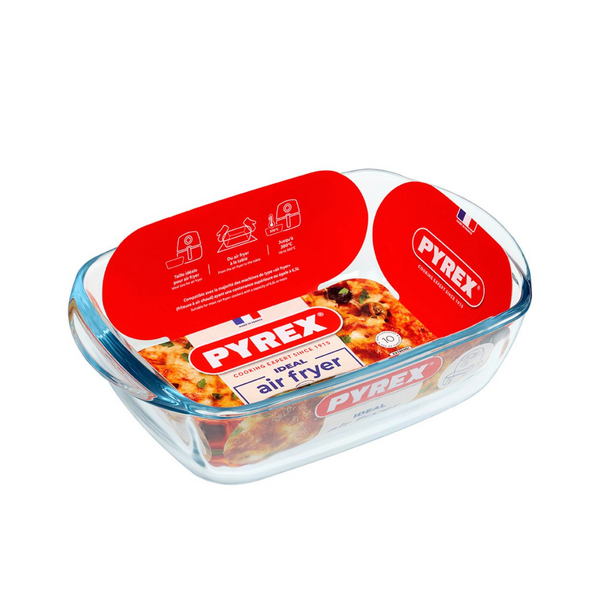 Pyrex Air fryer vuoka 1,2 l suorakaide