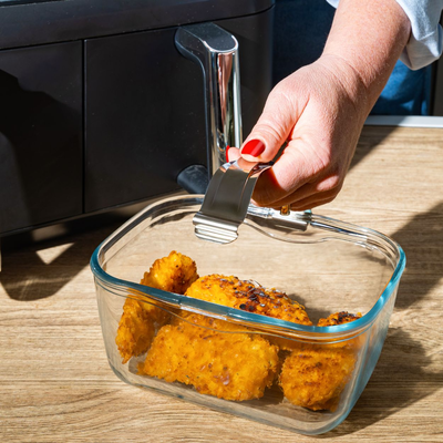 Pyrex Air fryer Dual syvä vuoka 20x14cm/1,5L + kahva