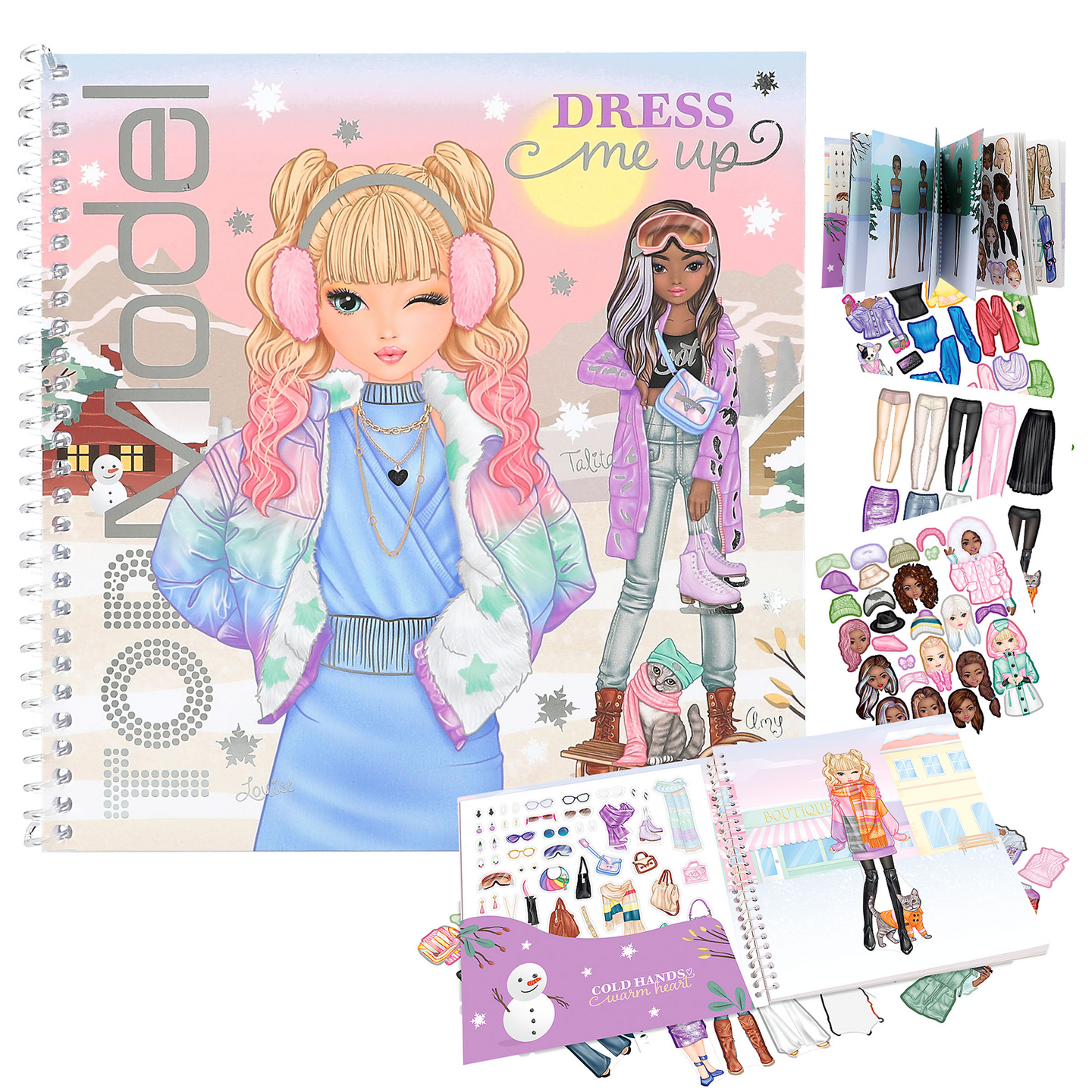 TOPModel WINTER WONDER Dress Me Up -tarrakirja