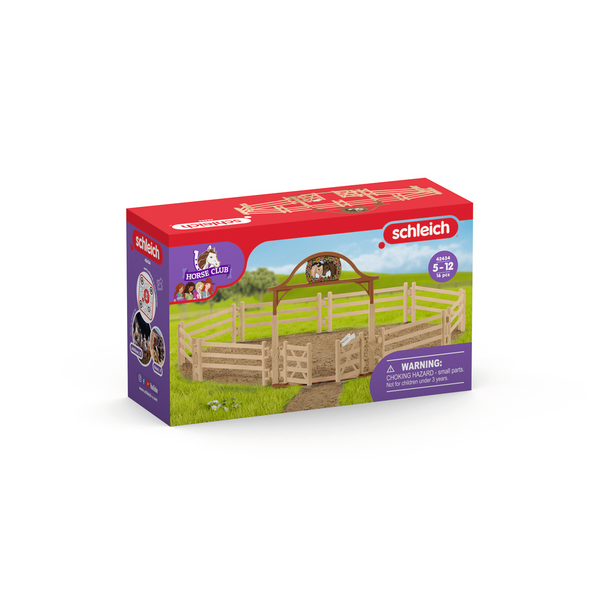 Schleich hevosaitaus ja portti