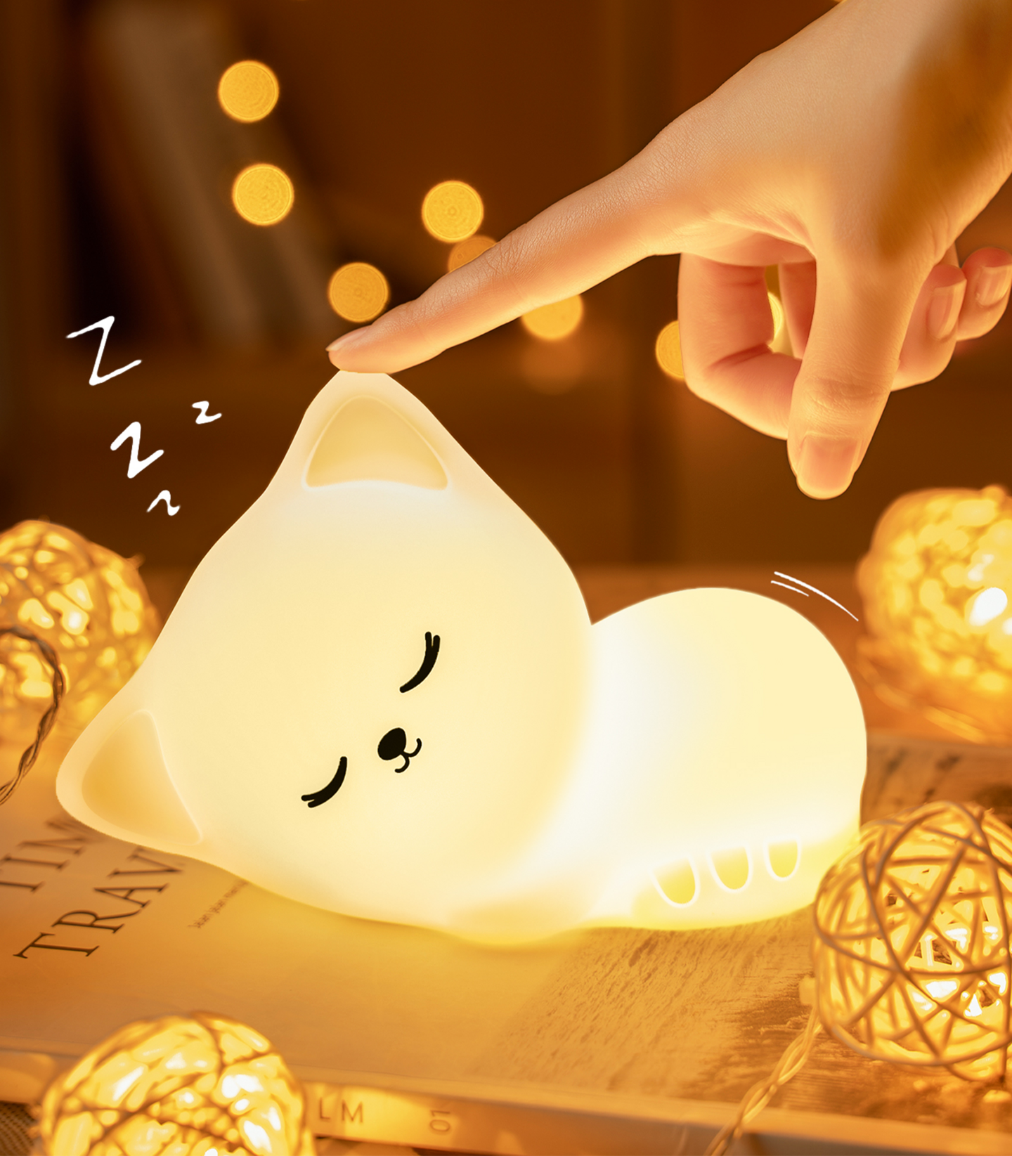 Groov-E Sophie Kitten lasten yövalo