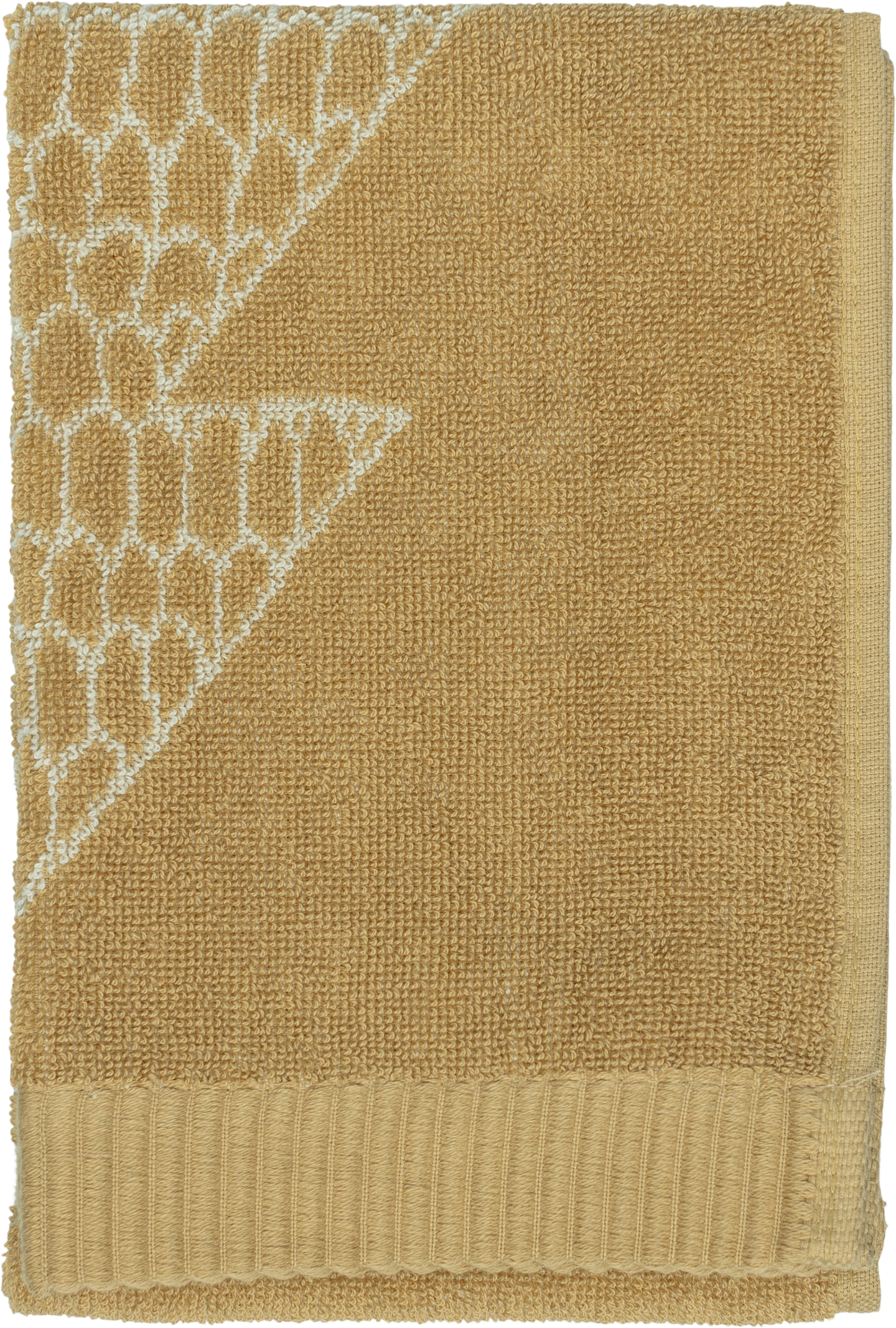 Marimekko Kuusikossa vieraspyyhe 30x50 cm kultabeige-beige