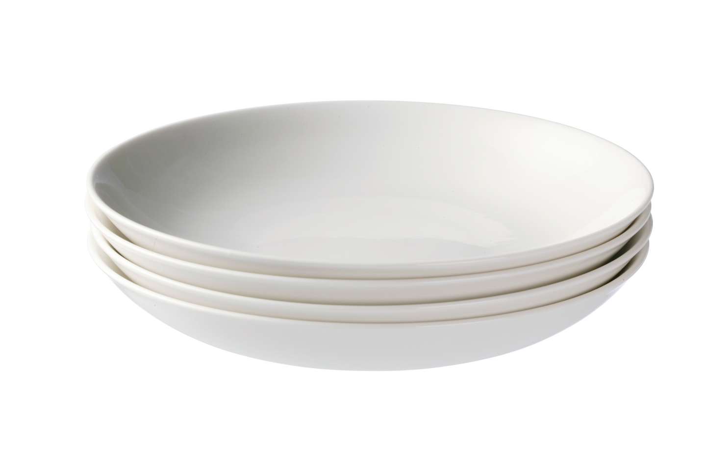 24 lautanen syvä 24 cm valkoinen